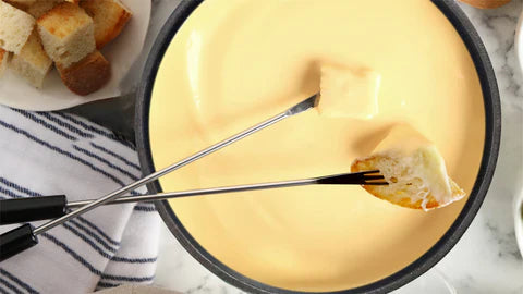 Traditional Swiss Cheese Fondue