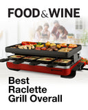 Raclette Grill | Cast Iron Top | Classic Red | Swissmar