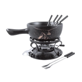 9-Piece Ceramic Fondue Set | Gruyère | Swissmar