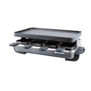 Raclette Grill | Aluminum Non-Stick Top | Classic Black | Swissmar
