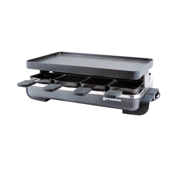Raclette Grill | Aluminum Non-Stick Top | Classic Black | Swissmar