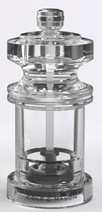 Salt and Pepper Mills | Clear Acrylic | 675 Precision | Cole & Mason