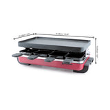 Raclette Grill | Aluminum Non-Stick Top | Classic Red | Swissmar