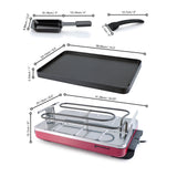 Raclette Grill | Aluminum Non-Stick Top | Classic Red | Swissmar