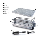 Raclette Grill | Granite Top | Classic Stainless Steel | Swissmar