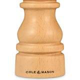 Salt Shaker & Pepper Mill Set | Natural Beech | 130mm / 5in | London | Cole & Mason