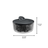 Easy Spin® Salad Spinner | Grey | Zyliss