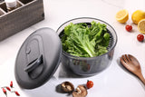 Easy Spin® Salad Spinner | Grey | Zyliss