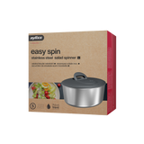 Easy Spin® Salad Spinner | Stainless Steel | Zyliss