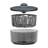 Easy Spin® Salad Spinner | Grey | Zyliss