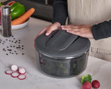 Swift Dry Salad Spinner | Grey | Zyliss