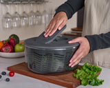 Swift Dry Salad Spinner | Grey | Zyliss