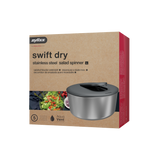 Swift Dry Salad Spinner | Stainless Steel | Zyliss