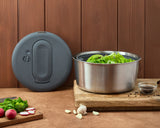 Swift Dry Salad Spinner | Stainless Steel | Zyliss