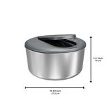 Swift Dry Salad Spinner | Stainless Steel | Zyliss