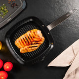Ceramic Non-Stick Square Grill Pan 26cm / 10.25" | Ultimate Pro | Zyliss