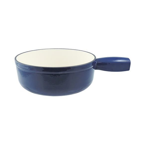 Cast Iron Replacement Fondue Pot | Lugano | Deep Blue | Swissmar