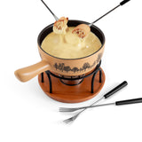 9-Piece Ceramic Fondue Set | JURA | Swissmar