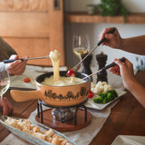 9-Piece Ceramic Fondue Set | JURA | Swissmar