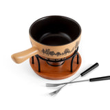 9-Piece Ceramic Fondue Set | JURA | Swissmar