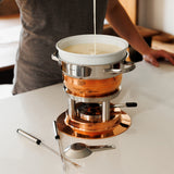 11-Piece Copper Fondue Set | Lausanne | Swissmar