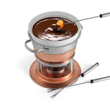 11-Piece Copper Fondue Set | Lausanne | Swissmar