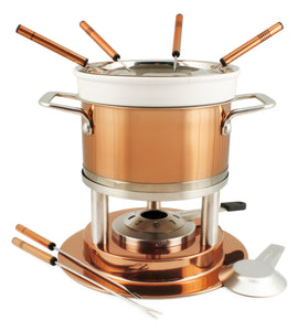 11-Piece Copper Fondue Set | Bern | Swissmar