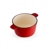 12-Piece Cast Iron Fondue Set |  Sierra | Cherry Red | Swissmar