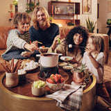 Cast Iron Fondue Set |  Sierra | Matte White | Swissmar