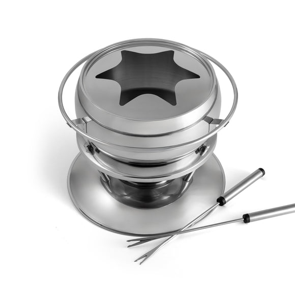 11-Piece Stainless Steel Fondue Set | Zuri | Swissmar