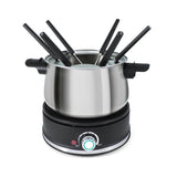 10-Piece Electric Fondue Set | Stainless Steel | Arolla | Swissmar