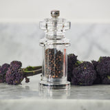 Salt and Pepper Mills | Clear Acrylic | 605 Precision | Cole & Mason