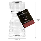 Salt or Pepper Shaker | Acrylic | 130mm / 5in | London | Cole & Mason