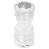 Salt Shaker & Pepper Mill Set | Acrylic  | 130mm / 5in | London | Cole & Mason