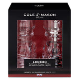 Salt Shaker & Pepper Mill Set | Acrylic  | 130mm / 5in | London | Cole & Mason