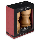 Salt Shaker & Pepper Mill Set | Natural Beech | 130mm / 5in | London | Cole & Mason