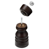 Salt Shaker & Pepper Mill Set | Chocolate Wood | 130mm / 5in | London | Cole & Mason
