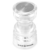 Mini Salt and Pepper Shaker Set | Acrylic | 86mm / 3in | London | Cole & Mason