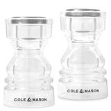 Mini Salt and Pepper Shaker Set | Acrylic | 86mm / 3in | London | Cole & Mason