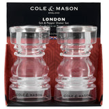 Mini Salt and Pepper Shaker Set | Acrylic | 86mm / 3in | London | Cole & Mason