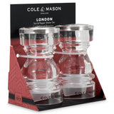 Mini Salt and Pepper Shaker Set | Acrylic | 86mm / 3in | London | Cole & Mason
