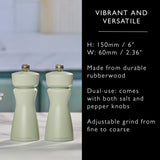 Salt and Pepper Mill | Sage | Kenton | Cole & Mason