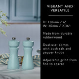 Salt and Pepper Mill | Blue Salt | Kenton | Cole & Mason