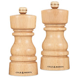 Salt and Pepper Mill | Natural Wood Stain Finish | London | Cole & Mason