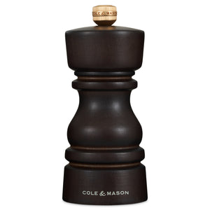 Salt and Pepper Mill | Chocolate Wood Stain Finish | London | Cole & Mason