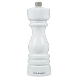 Salt and Pepper Mill | White Gloss Finish | London | Cole & Mason