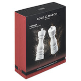 Salt and Pepper Mill | White Gloss Finish | London | Cole & Mason