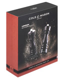 Salt and Pepper Mill | Black Gloss Finish | London | Cole & Mason