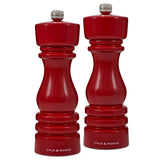 Salt and Pepper Mill | Red Gloss Finish | London | Cole & Mason