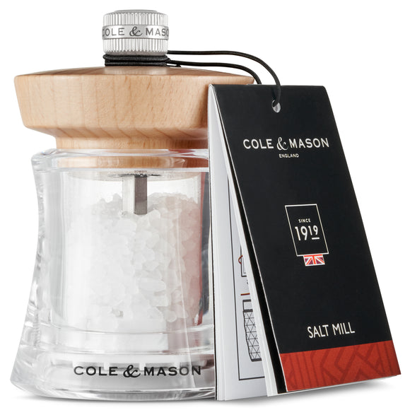 Salt and Pepper Mill | Natural Beech Wood | Holborn | Cole & Mason